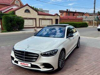 2021 Mercedes-Benz S-Класс 500 Long 4MATIC VII (W223), белый, 12600000 рублей, вид 2