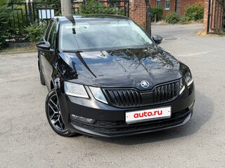 2018 Skoda Octavia III (A7) Рестайлинг, чёрный, 1680000 рублей, вид 2