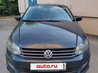 2015 Volkswagen Polo V Рестайлинг, серый, 720000 рублей, вид 2