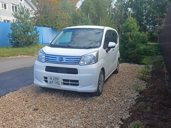 2018 Daihatsu Move VI Рестайлинг, белый