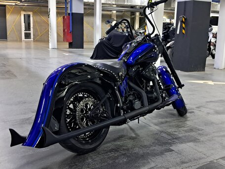 1992 Harley-Davidson Heritage Classic, синий, 2530000 рублей, вид 3