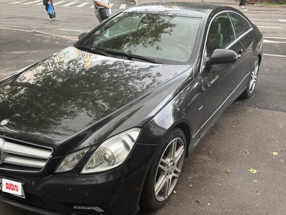 2009 Mercedes-Benz E-Класс 250 5G-Tronic IV (W212, S212, C207), чёрный, 1600000 рублей