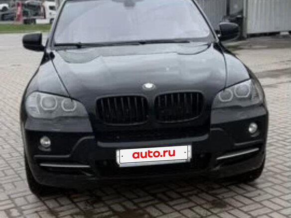 2007 BMW X5 48i II (E70), чёрный, 1450000 рублей - вид 1