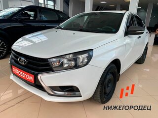 2018 Lada (ВАЗ) Vesta I, белый, 740000 рублей, вид 1