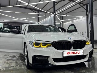 2017 BMW 5 серии 530i VII (G30/G31/G38), белый, 2850000 рублей, вид 4