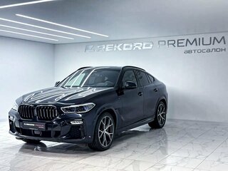 2021 BMW X6 40i III (G06), синий, 7590000 рублей, вид 5