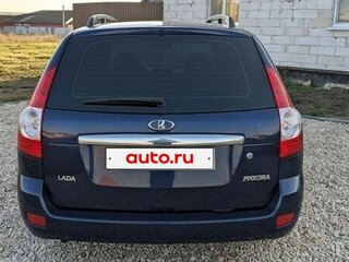 2014 Lada (ВАЗ) Priora I Рестайлинг, синий, 450000 рублей, вид 4