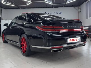 2020 Genesis G90 I Рестайлинг, чёрный, 4900000 рублей, вид 5