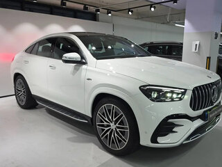2026 Mercedes-Benz GLE Coupe AMG 53 AMG II (C167) Рестайлинг, белый, 18217700 рублей, вид 2