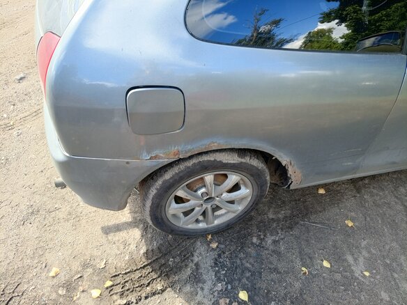 1997 Mitsubishi Colt V (CJ), серебристый, 55000 рублей - вид 4