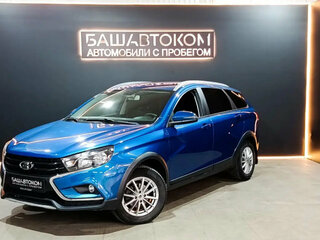 2021 Lada (ВАЗ) Vesta SW Cross I, синий, 1285000 рублей, вид 1