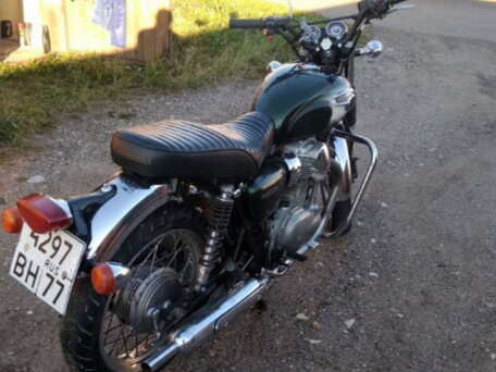 2011 Kawasaki W 800, зелёный, 465000 рублей, вид 1