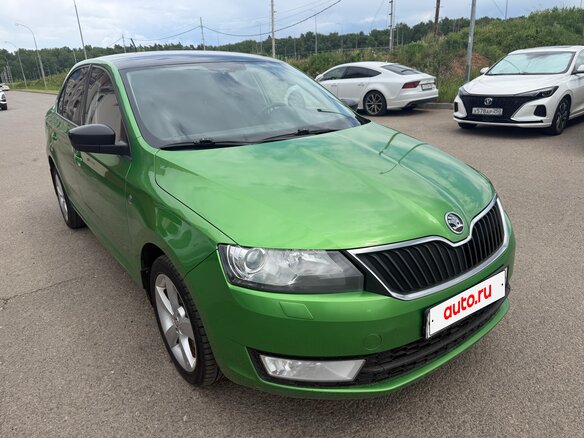2017 Skoda Rapid I, зелёный - вид 13
