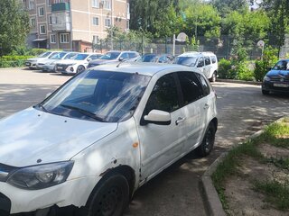 2016 Lada (ВАЗ) Kalina II, белый, 308000 рублей, вид 2