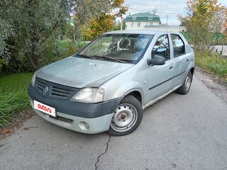 2008 Renault Logan I, серый, 180000 рублей, вид 2