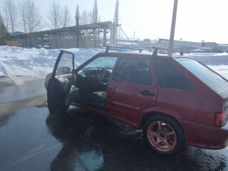 2008 Lada (ВАЗ) 2114, красный, 400000 рублей, вид 2