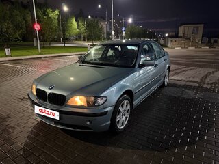 2002 BMW 3 серии 320d IV (E46) Рестайлинг, зелёный, 660000 рублей, вид 1