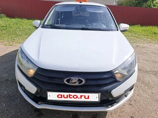 2022 Lada (ВАЗ) Granta Euro-2 I Рестайлинг, белый, 600000 рублей, вид 2