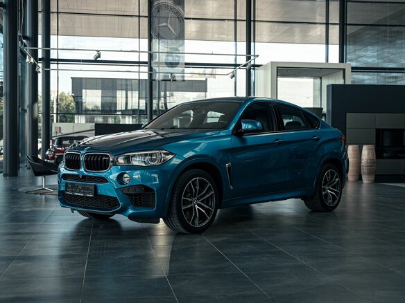 2016 BMW X6 M II (F86), голубой, 4044000 рублей