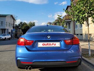 2015 BMW 4 серии 428i xDrive F32/F33/F36, синий, 2200000 рублей, вид 4