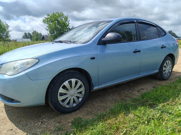 2010 Hyundai Elantra IV (HD), голубой, 650000 рублей - вид 8