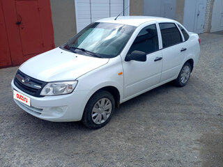2013 Lada (ВАЗ) Granta I, белый, 680000 рублей, вид 1