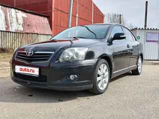 2008 Toyota Avensis II Рестайлинг, чёрный, 630000 рублей, вид 2