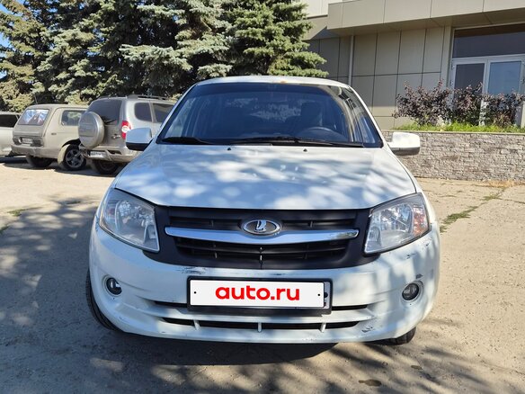 2012 Lada (ВАЗ) Granta I, белый, 270000 рублей - вид 1