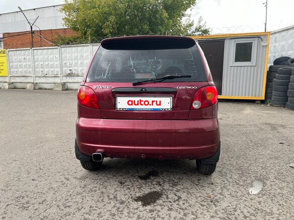 2008 Daewoo Matiz I Рестайлинг, красный, 180000 рублей - вид 2