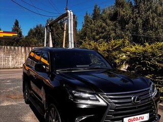 2020 Lexus LX 570 III Рестайлинг 2, чёрный, 8900000 рублей, вид 2