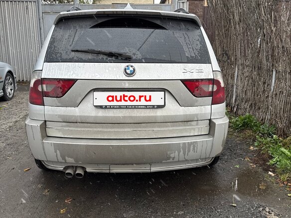 2004 BMW X3 25i I (E83), серебристый, 930000 рублей - вид 5
