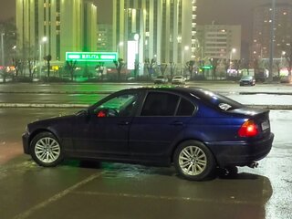 1999 BMW 3 серии 318i IV (E46), синий, 445000 рублей, вид 5