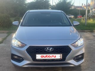 2018 Hyundai Solaris II, серебристый, 1228000 рублей, вид 1