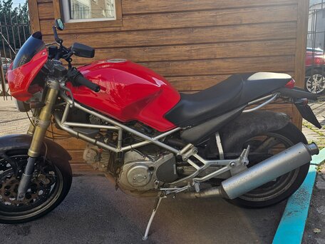 1995 Ducati Monster 400, красный, 230000 рублей, вид 1