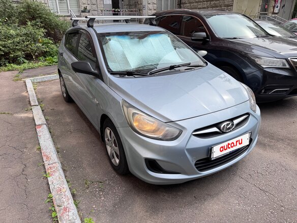 2013 Hyundai Solaris I, голубой, 850000 рублей - вид 1