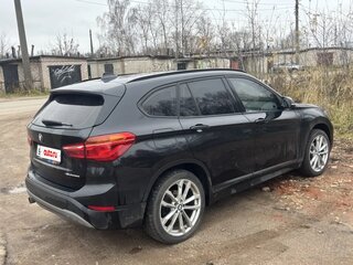 2018 BMW X1 16d sDrive II (F48), чёрный, 2000000 рублей, вид 3