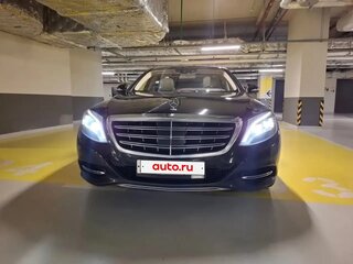 2015 Mercedes-Benz Maybach S-Класс 400 I (X222), чёрный, 3200000 рублей, вид 1