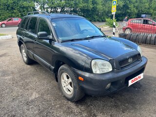 2002 Hyundai Santa Fe I, чёрный, 320000 рублей, вид 2