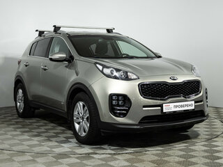 2017 Kia Sportage IV, серебристый, 1831500 рублей, вид 3