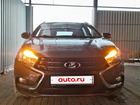 2019 Lada (ВАЗ) Vesta SW I, коричневый, 1100000 рублей - вид 2