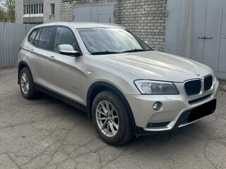 2013 BMW X3 20d xDrive II (F25), серебристый, 1562000 рублей, вид 3
