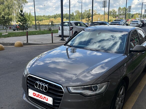 2013 Audi A6 IV (C7), серый - вид 2