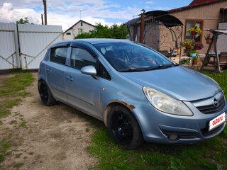 2007 Opel Corsa D, голубой, 290000 рублей, вид 1
