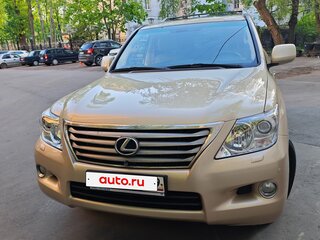 2010 Lexus LX 570 III, золотистый, 2650000 рублей, вид 1