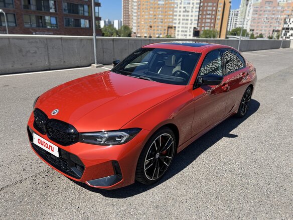 2022 BMW 3 серии M340i xDrive VII (G2x) Рестайлинг, красный, 8200000 рублей