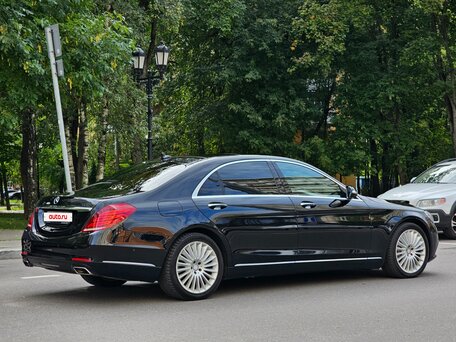 2016 Mercedes-Benz S-Класс 400 Long VI (W222, C217), чёрный, 2749000 рублей, вид 4