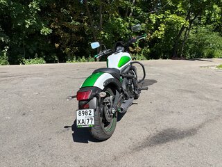 2018 Kawasaki EN650 Vulcan S, белый, 710000 рублей, вид 5