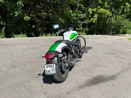 2018 Kawasaki EN650 Vulcan S, белый, 715000 рублей, вид 5