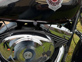 2003 Harley-Davidson Fat Boy, чёрный, 850000 рублей, вид 2