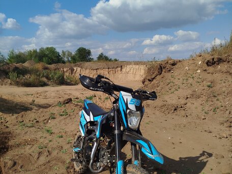 2024 Motoland APEX125, голубой, 70000 рублей, вид 2